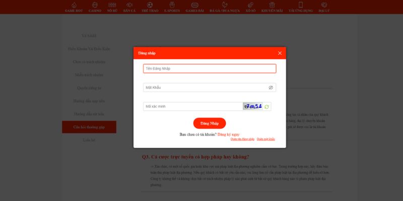quên mật khẩu quên mật khẩu