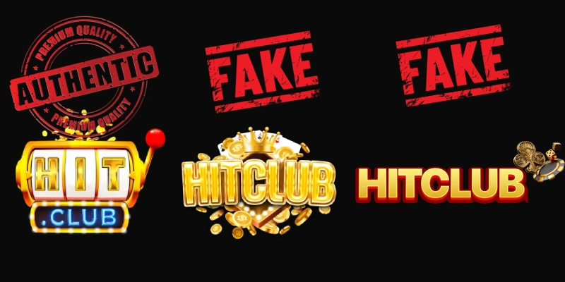 Thông báo khẩn về các trang HITCLUB giả 2 Dấu hiệu nhận biết qua logo HITCLUB